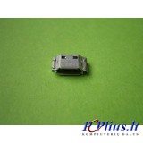 Micro USB 7pin. SMT SMD lizdas (atvirkštinis)
